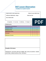 MST Observation 1