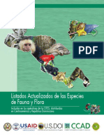 CITES Updated Fauna and Flora Species (Spanish).pdf