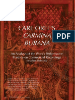 Carl Orff'S: Carmina Burana