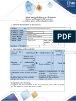 Step - 1 - Identification of Actors and Environments of The Virtual Course