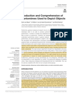 Production and Comprehension of Pantomimes