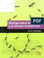 Diálogo Sobre El Poder y El Acceso Al Poderoso - Carl Schmitt