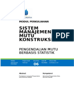 Modul Sistem Manajemen Mutu Konstruksi (TM6)