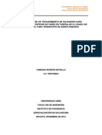 Desarrollo de Un Procedimiento de Soldadura para Recuperación de Espesor de Pared en Tuberia Api PDF