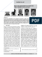 Paper No. 667: Capacity Models and Adjustment Factors For Interurban Bidirectional Roads