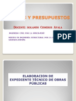 EXPEDIENTES TÉCNICOS