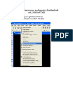 Define Egyptian Response Function in ETABS