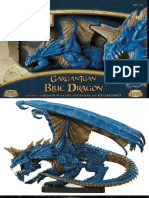 D&D Miniatures Game - Gargantuan Blue Dragon