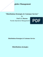 LM (2) Distribution Strategies & Customer Service