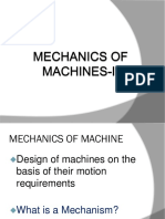 Mechanics of Machine Lecture 1