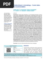 Laser in Dermatology