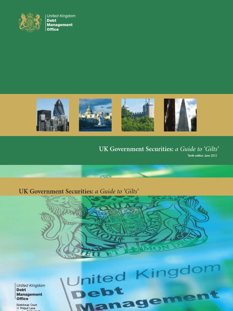 Uk Government Guide To Guilts PDF Gilt Edged Securities