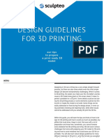 Sculpteo Design Guidelines PDF