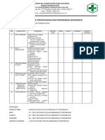 Daftar Tilik Pencegahan Dan Pengendalian Infeksi