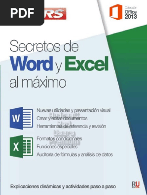 Users 19 Secretos Word Y Excel Al Maximo Ed 2013 Microsoft Word Microsoft