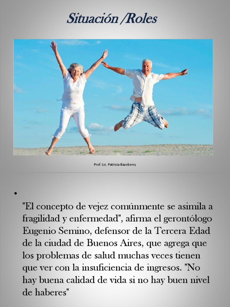 Envejecimiento y Calidad de Vida en Adultos Mayores | PDF | Vejez ...