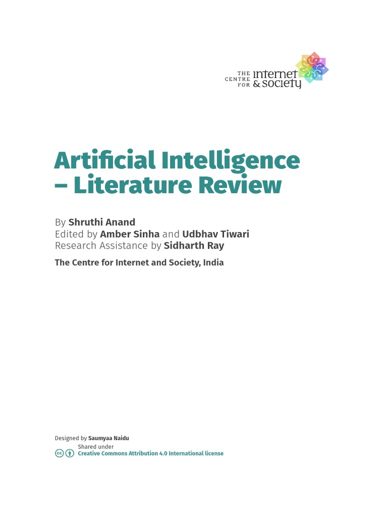 literature review on artificial intelligence pdf