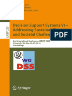 2016 - Liu Et Al. - Decision Support Systems VI - Addressing Sustainability and Societal Challenges