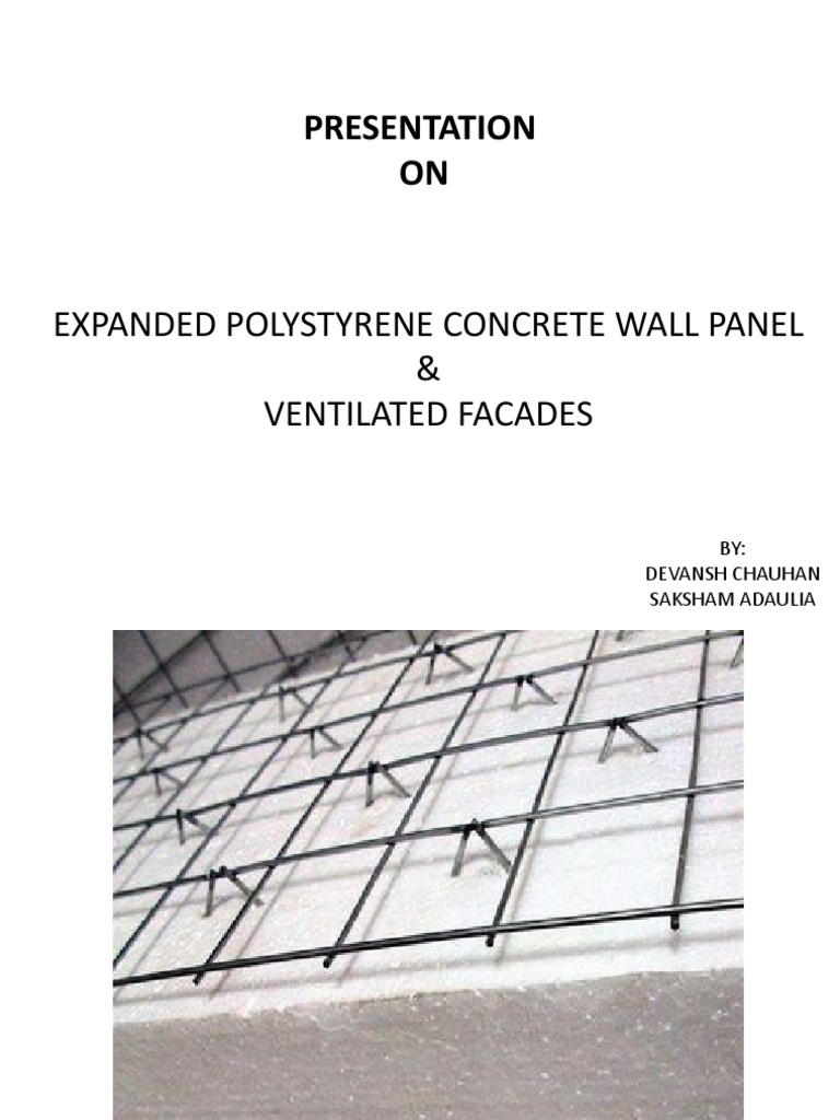 EPS Concrete Wall Panels Overview | PDF | Building Insulation | Polystyrene
