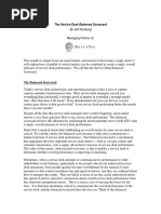 MetricNets Service Desk Balanced Scorecard v2