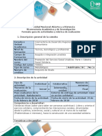 Guía de Actividades y Rúbrica Cualitativa de Evaluación - Fase 1 - Reflexión