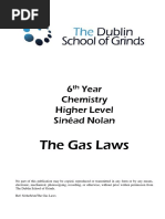 6th Year Chemistry the Gas Laws