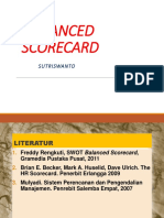 SWOT BLS Dan HR Scorecard