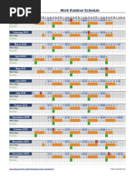 Rotation Schedule