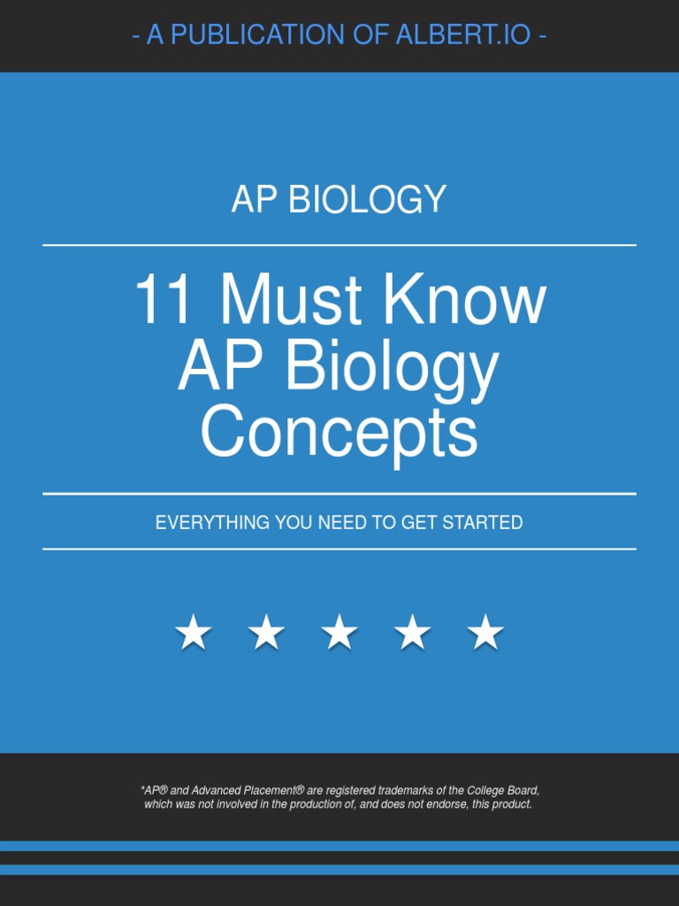 11 Must Know Ap Biology Concepts 3 | PDF | Dna Replication | Enzyme