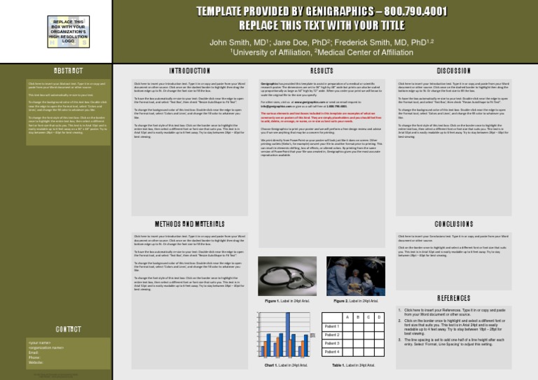 project thesis poster