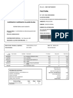 Factura: Carrazco Carrazco Gladis Elisa