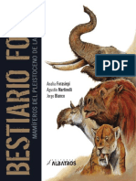 Bestiario Fosil Mamiferos Del Pleistocen PDF
