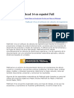 Descargar Mathcad 14 en Español Full