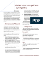 DDEP1 Corruption in Kryptgarden Administrative Document - Traducido
