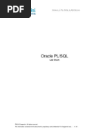 Oracle PLSQL Labbook