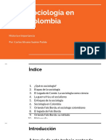 Sociología en Colombia