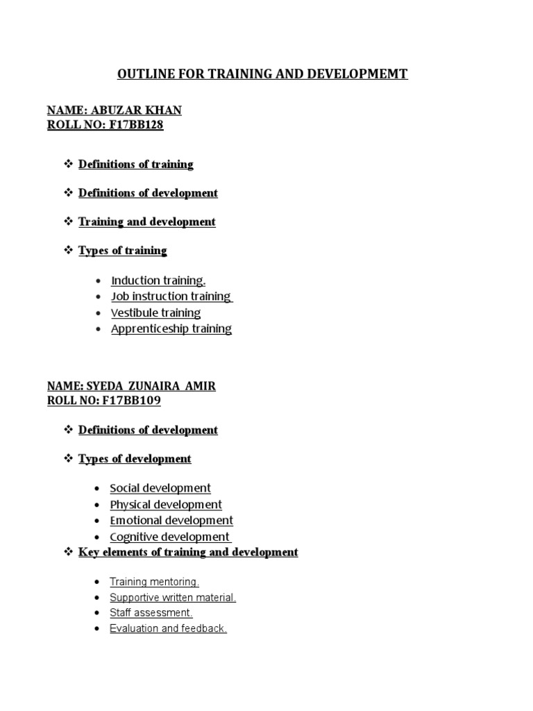 Training and Development 1 | PDF | Motivation | Motivational