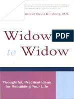 Widow To Widow Thoughtful, Practical Ideas For Rebuilding Your Life Genevieve Davis Ginsburg 240p - 0738209961