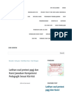 Download Latihan Soal Pretest Ppgj Dan Kunci Jawaban Kompetensi Pedagogik Sesuai Kisi-kisi - Info Guru Indonesia by vaezs SN378293601 doc pdf