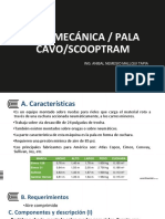 Maq Min 2018 4 Palas Mecánica Cavo y Scoop