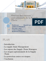 Exposé de La Gestion Des Risques de La Supply Chain