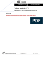 Producto Académico #3: Gestión de Personal