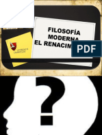 Filosofia Moderna