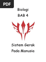 Makalah Bab 4 Sistem Gerak Manusia