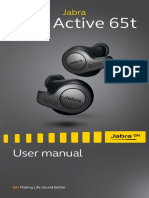 Jabra Elite Active 65t User Manual en RevA