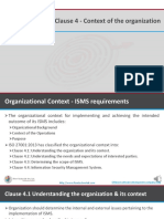 Iso27001 2013 clause4 Context of organization 