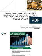 Tacna Mercado de Valores Financiamiento e Inversión La SMV Seitiembre 2017