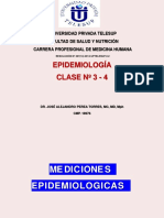 Clase 3 - 4 Mediciones Epidemiologicas Variablesdr Jose Perea Telesup 2018