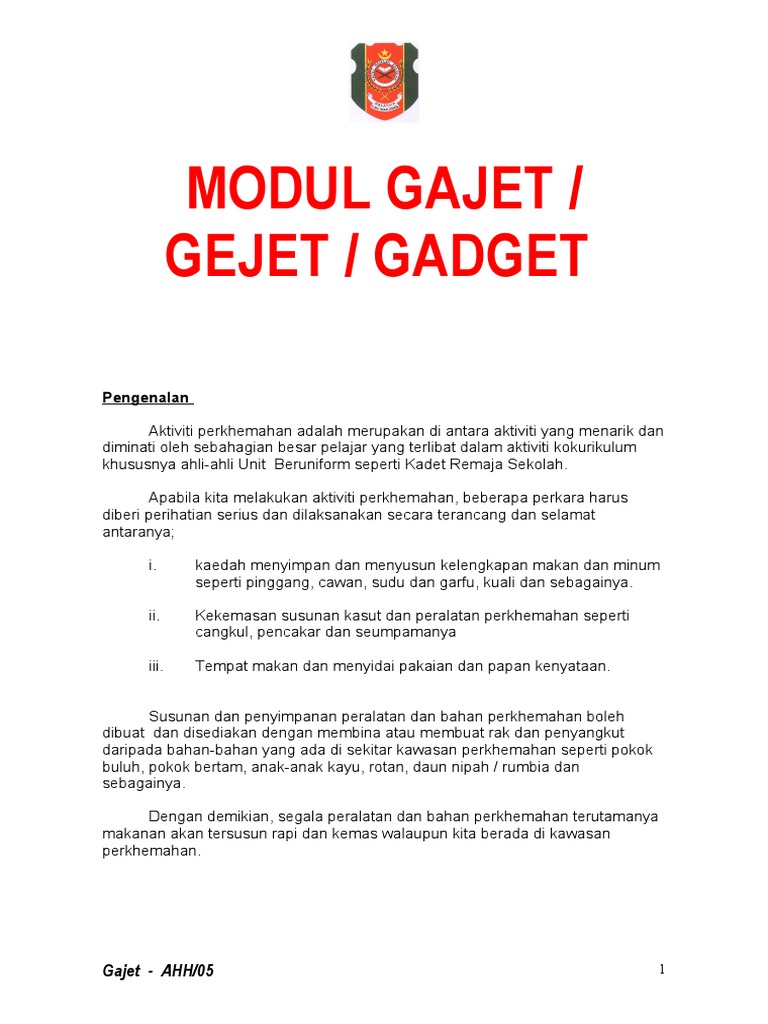 Modul Gajet Krs Dan Tkrs 140214184831 Phpapp02 Pdf