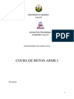 Cours de Beton-Arme I 06 06 16